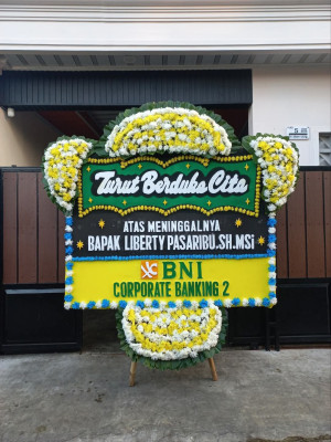 Papan Bunga Duka di Kecandran