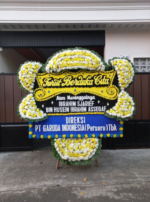Papan Bunga Duka di Kecandran