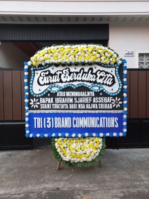 Papan Bunga Duka di Kecandran